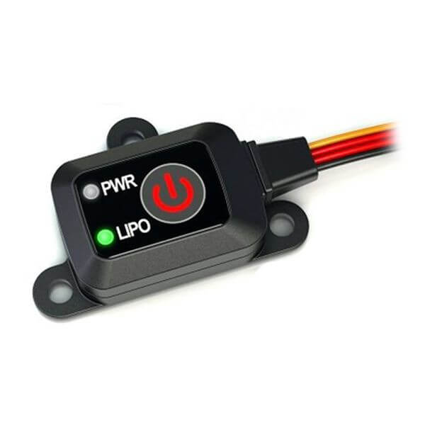 Interrupteur electronique avec protection Lipo HRC9256 - Breizh Modélisme