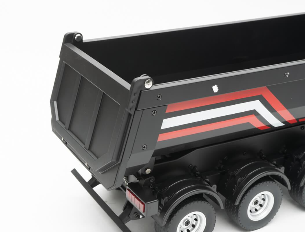 Remorque noir Huina pour Scania 1501 - CY1509