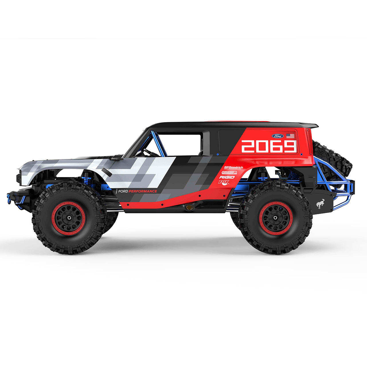 MJX Hyper GO H8P 1/8 RC Crawler Brushless Ford Bronco Baja 1000