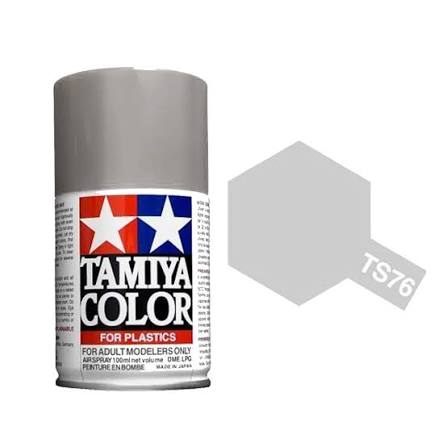 Peinture Maquette TS76 Argent Clair Métal brillant - Tamiya 85076