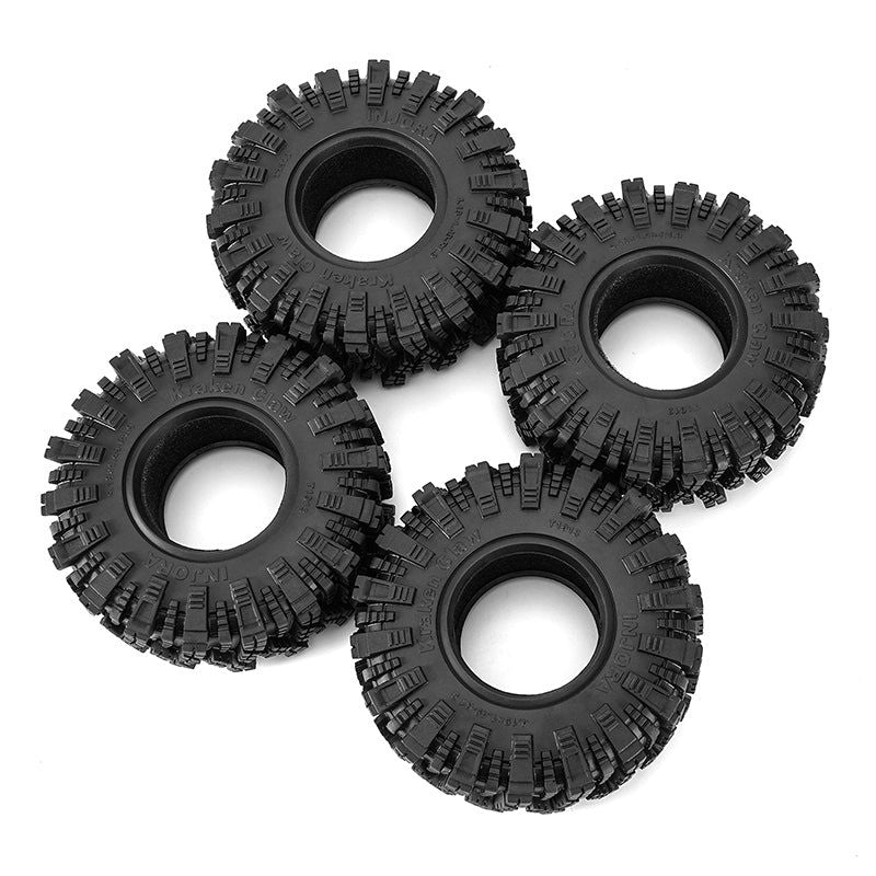 4 Pneus INJORA S3 Kraken Claw 1,9 4,19" OD M/T (4) (106*38mm) - YQT-1913"