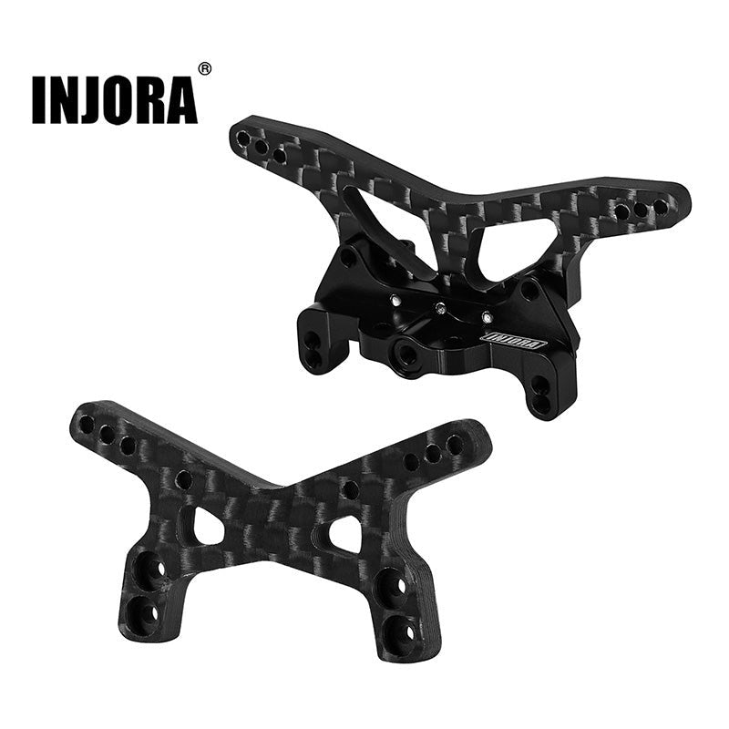 Tours d'amortisseurs en fibre de carbone INJORA pour Buggy 1/24 Losi Micro-B