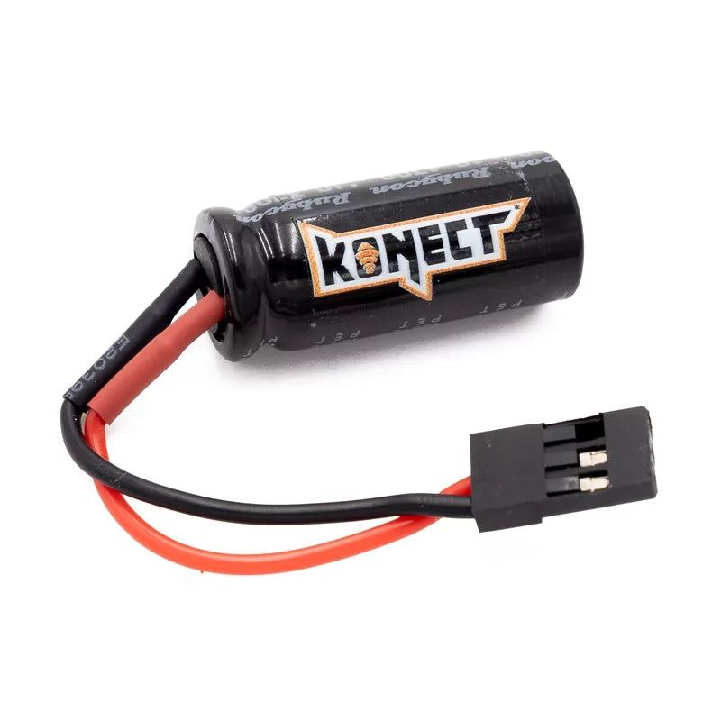Konect Condensateur pour récepteur 10V 4700uF prise BEC - KN-190001 - Breizh Modélisme.