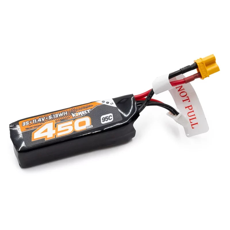 Batterie Lipo Konect 450mah 11.1V 95C 3S XT30 Crawler