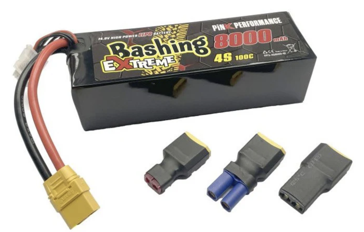 Batterie lipo 4S Bashing 14,8V 8000mAh - 2890X - PP3-4S8000-M
