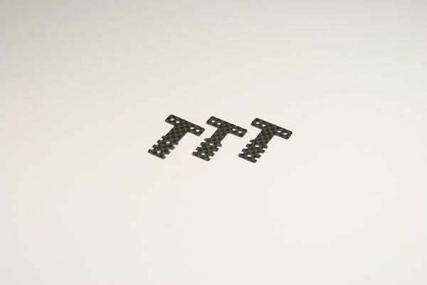 Platine de suspension Carbone (T) Mini-Z MR03 MM-LM (3) - K.MZW403