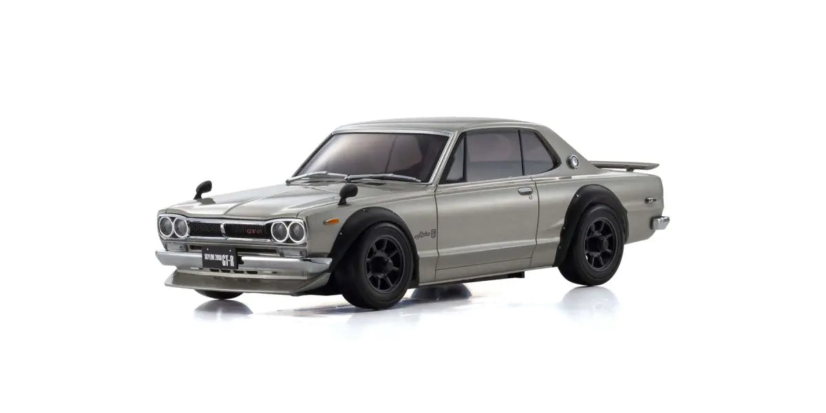 Kyosho Mini-Z MR04 RWD Skyline 2000GT-R KPGC10 grise (KT531P) K.32359S - Breizh Modélisme.