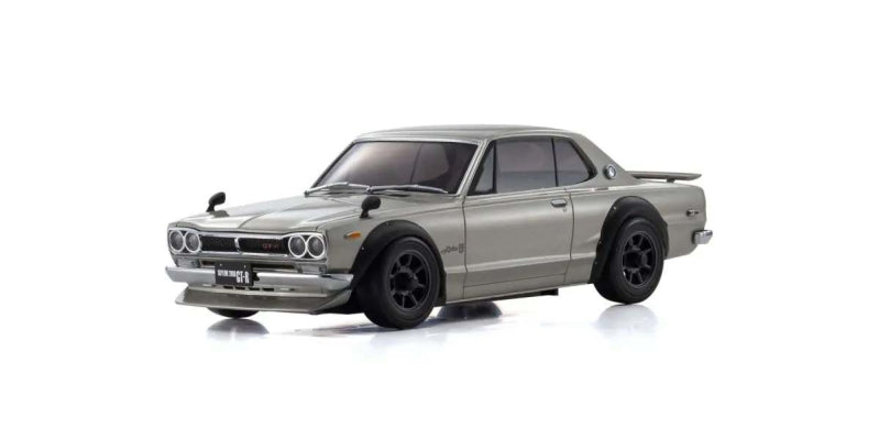 Kyosho Mini-Z MR04 RWD Skyline 2000GT-R KPGC10 grise (KT531P) K.32359S - Breizh Modélisme.