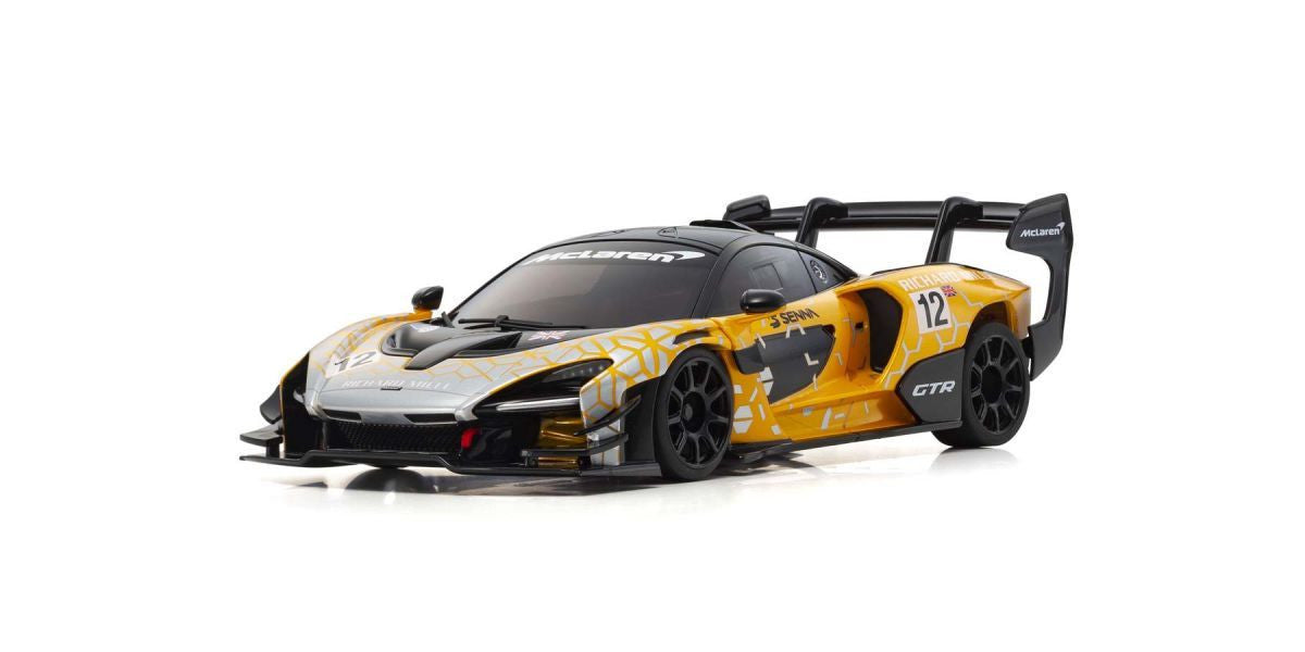Kyosho Mini-Z RWD McLaren Senna GTR orange (W-MM/KT531P) 32340OR - Breizh Modélisme.