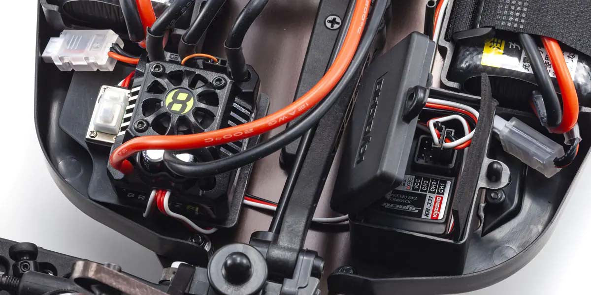 Kyosho Inferno MP10e E Readyset RTR Buggy Brushless 1/8 - 34113T1 - Breizh Modélisme.