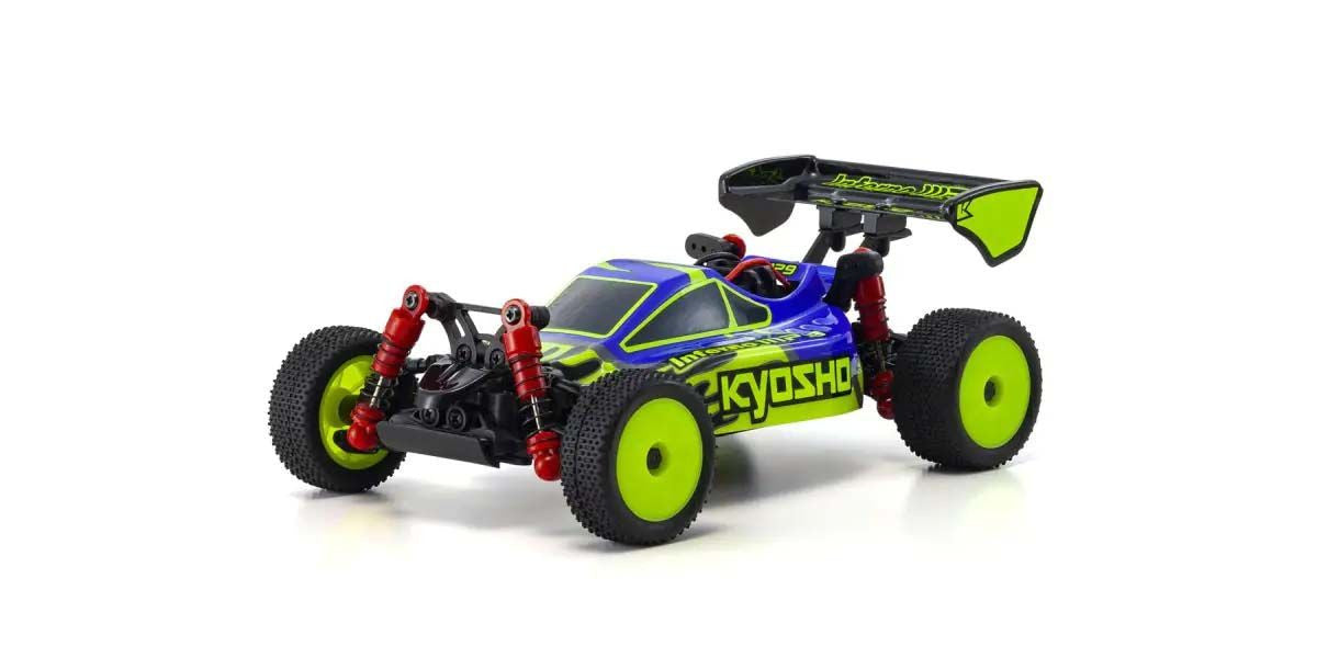 Kyosho Mini-Z MB010 Readyset 4WD Inferno MP9 TKI3 Bleu-Jaune