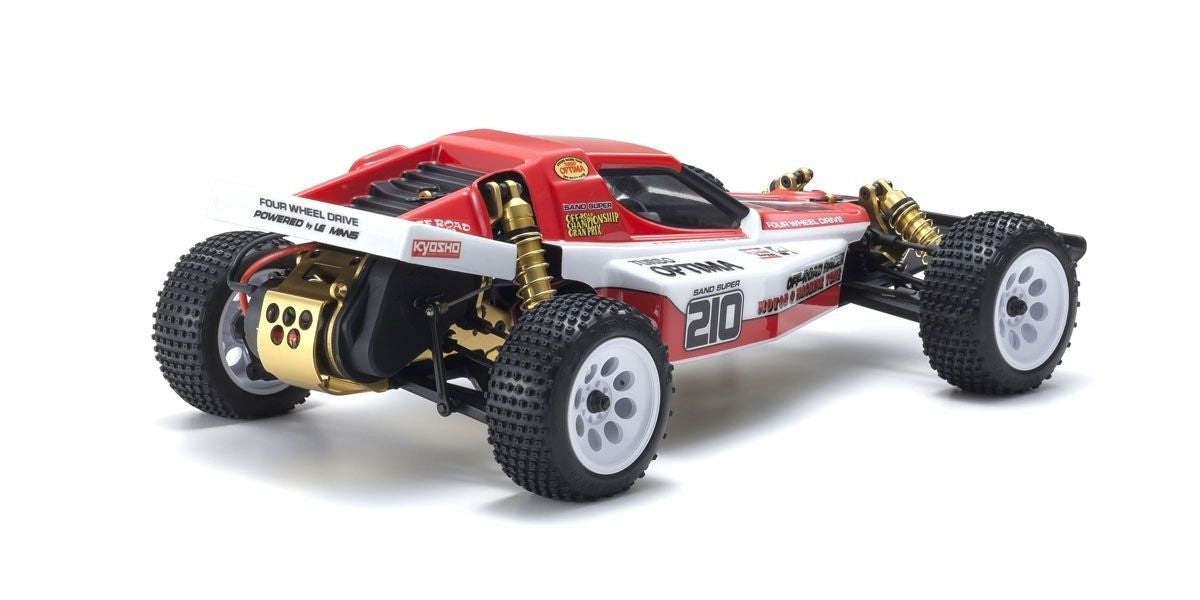 Voiture Kit à monter Kyosho Turbo Optima 4WD 1/10 "Legendary Series" 30619 - Breizh Modélisme.