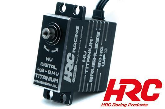 Servo de direction Digital HV étanche brushless 60kg/cm - HRC68160HVBL