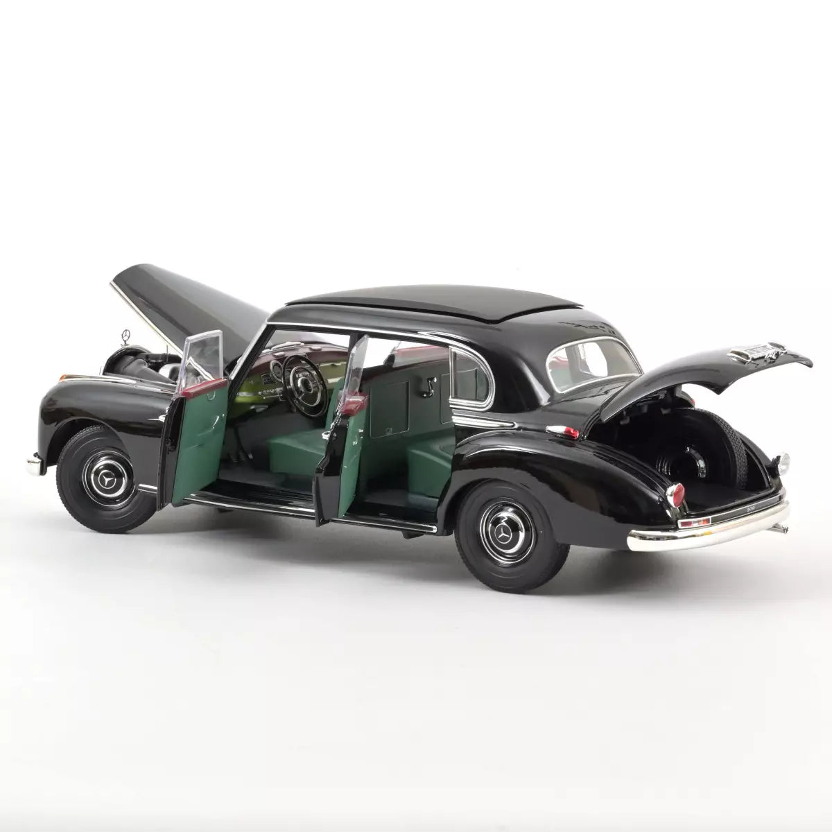 Voiture miniature collection 1/18 Mercedes-Benz 300 1955 Konrad Adenauer Norev 183707