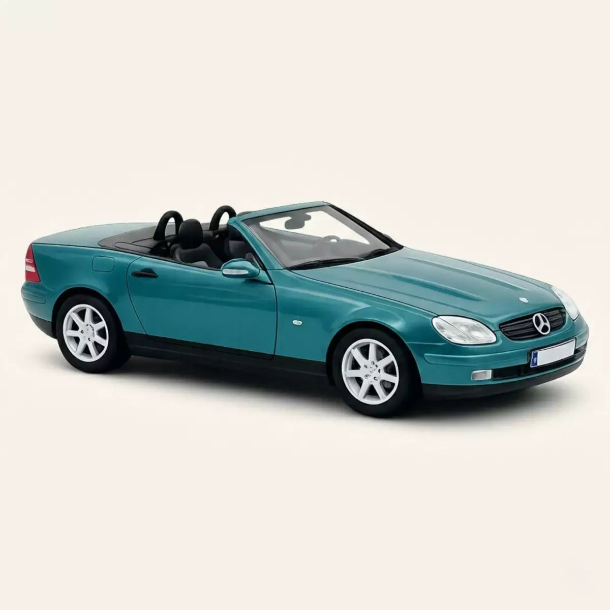 Voiture miniature collection 1/18 Mercedes-Benz SLK 1996 Vert Vivianit Norev 183021