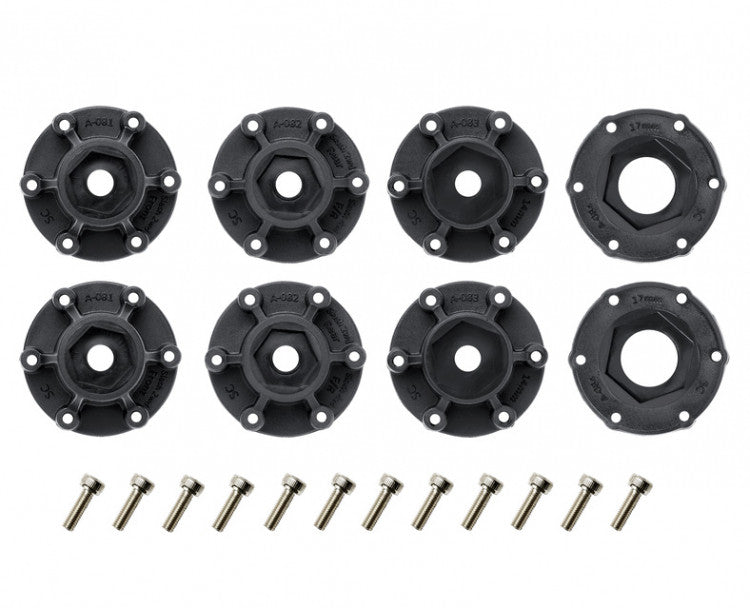 2 Pneus et roues SC-GROOVE soft (Hex amovible 4 pcs) LT3146SB - Breizh Modélisme.