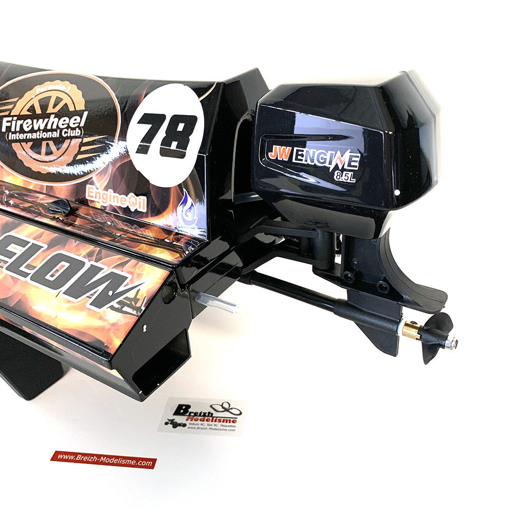 Bateau RC Joysway Mad Flow V3 F1 BL Brushless RTR 55km/h - 8653V3 - Breizh Modélisme.