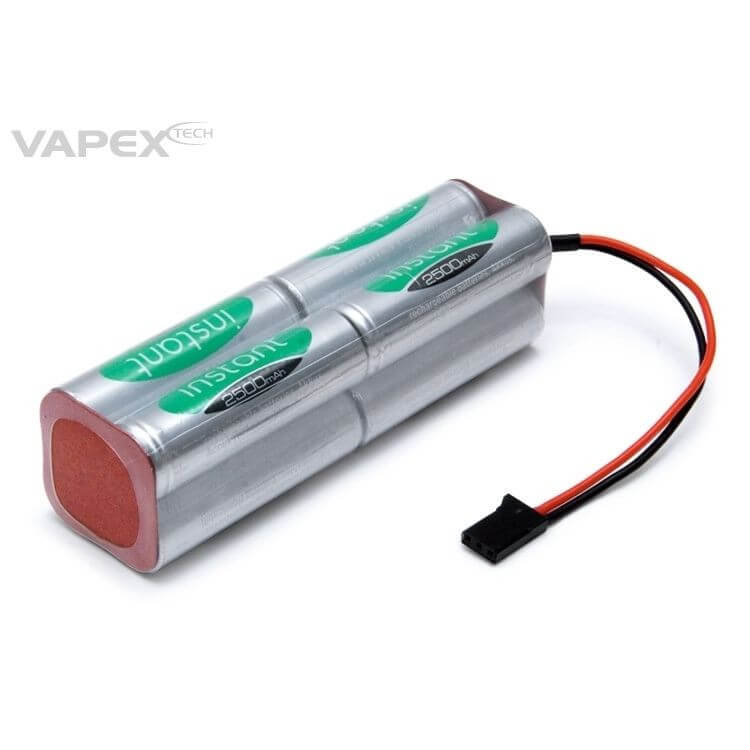 Batterie pour transmetteur TX NiMH 9,6V 2500mAh - Breizh Modélisme