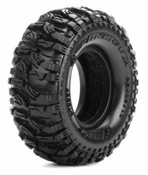 Pneus CR-MALLET 1.0 Super Soft avec Mousses (2) - LT3367VI - Breizh Modélisme.