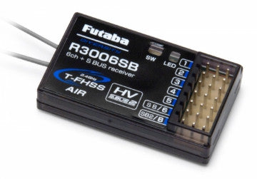 Récepteur R3006SB 2.4Ghz 6 voies T-FHSS Air pour radio T6K - Breizh Modélisme.