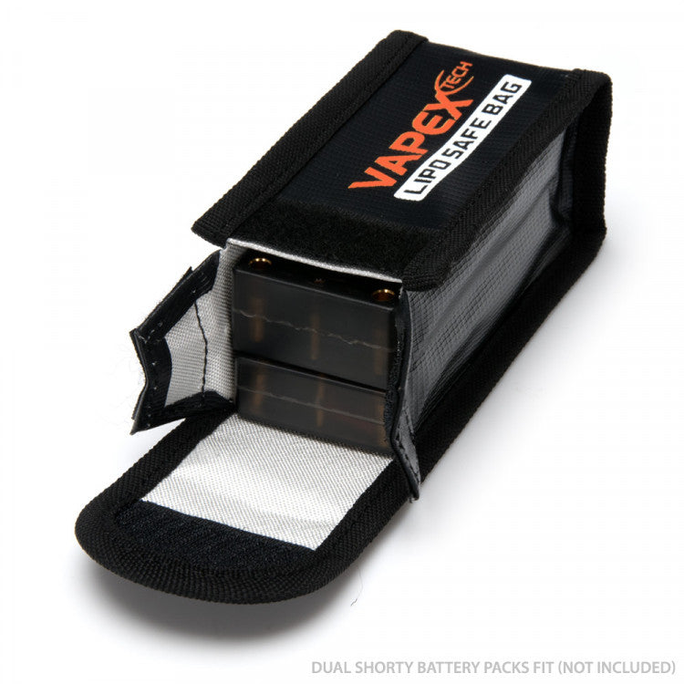 Sac de charge pour Batterie Lipo - 125x64x50mm - Safe lipo bag - Breizh Modélisme.