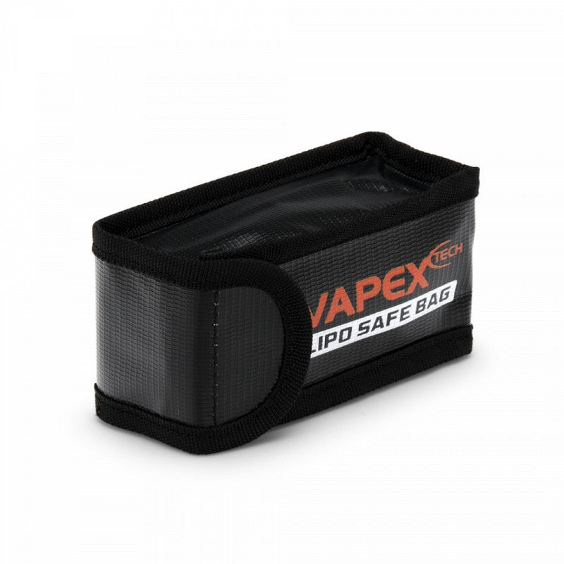 Sac de charge pour Batterie Lipo - 125x64x50mm - Safe lipo bag - Breizh Modélisme.