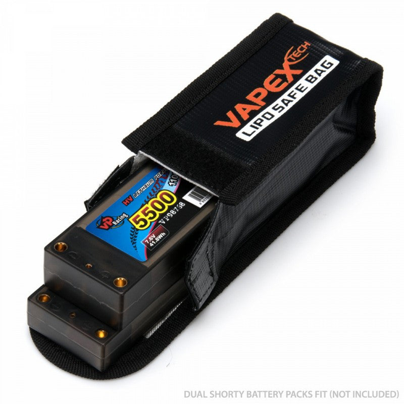 Sac de charge pour Batterie Lipo - 125x64x50mm - Safe lipo bag - Breizh Modélisme.