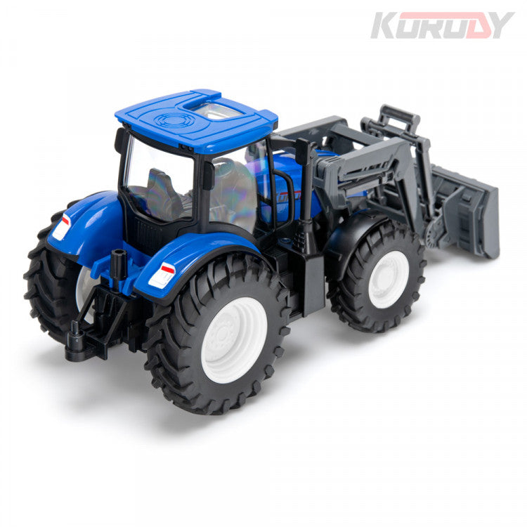 Tracteur jouet radiocommandé 1/24 avec lame KO6632H - Breizh Modélisme.
