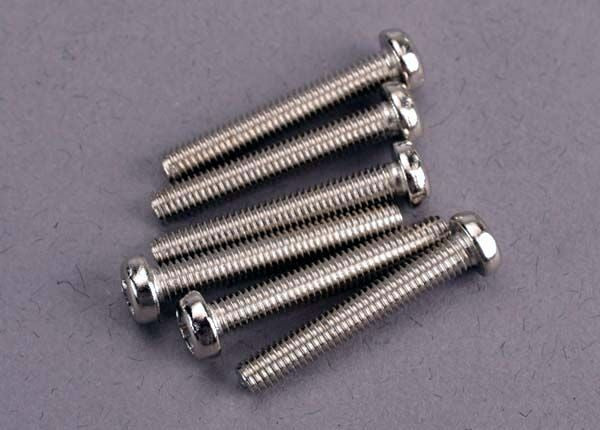 Vis M3x20mm Tête Ronde (6) - Traxxas 2566 - Breizh Modélisme.