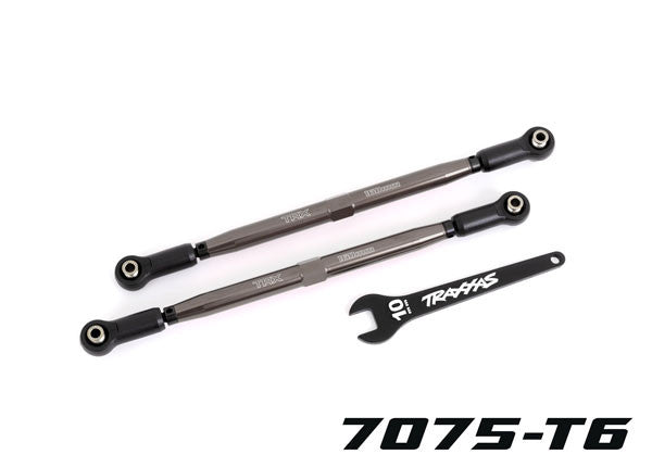 2  Biellettes alu anodisées Traxxas grise Traxxas 7897 - Breizh Modélisme.
