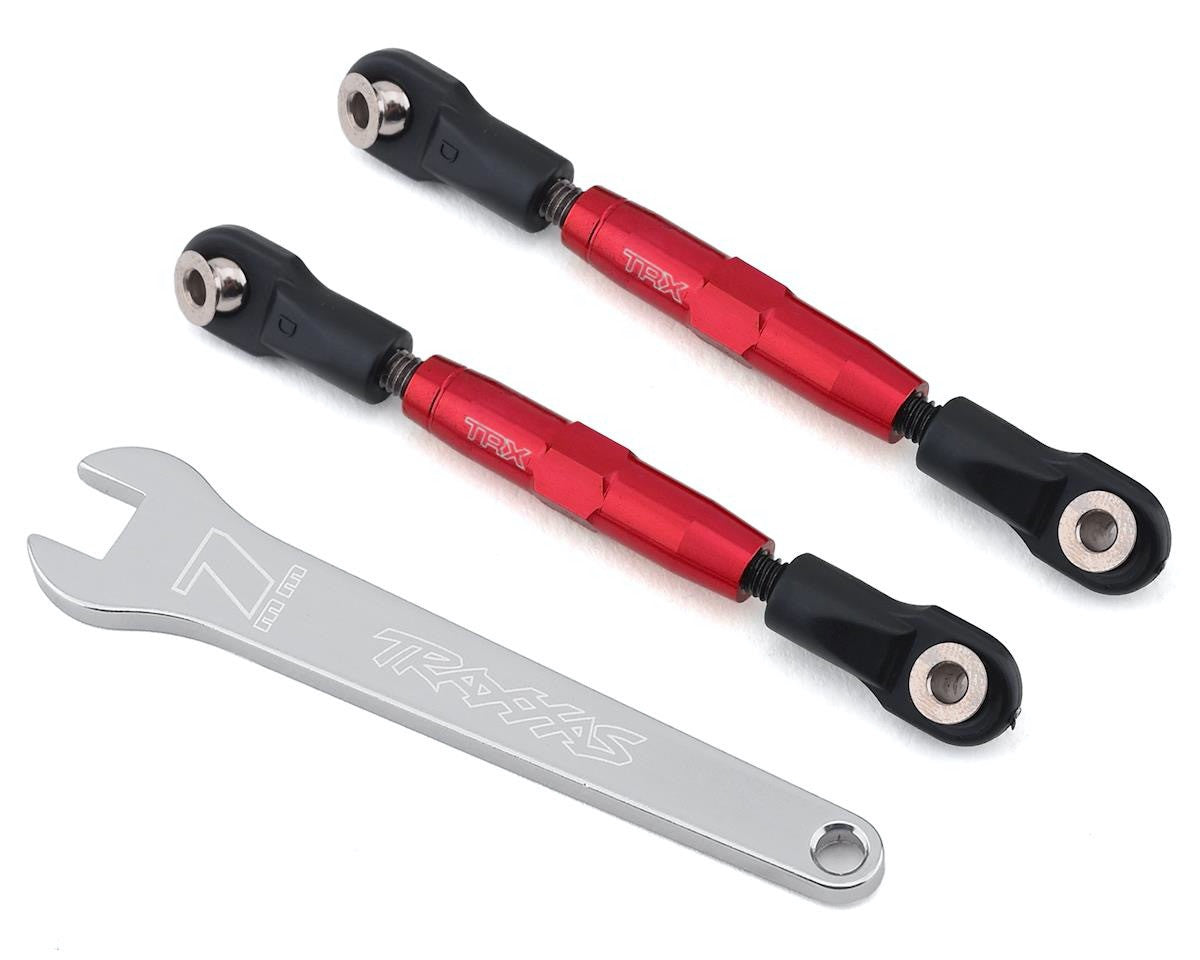 2 Biellettes Aluminium 73mm Arrière - Traxxas 3644R - Breizh Modélisme.