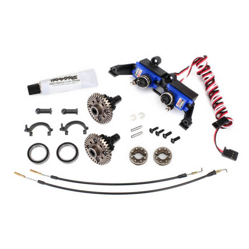 Kit de convertion différentiel TRX-4 + servos - Traxxas 8195 - Breizh Modélisme.