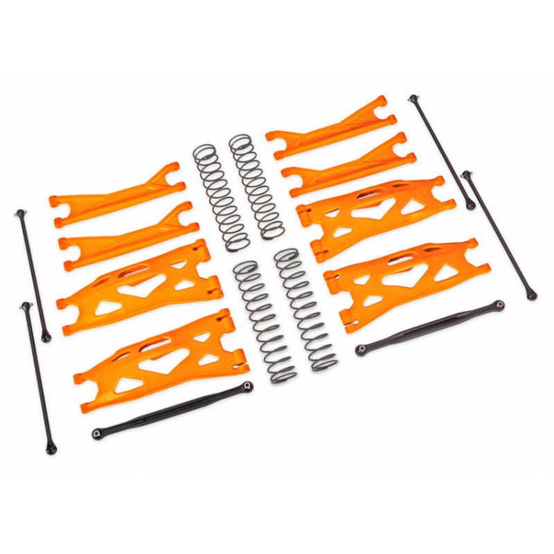 Kit de suspension Large Orange XMaxx Wide Maxx - Traxxas 7895T - Breizh Modélisme.