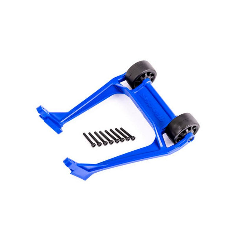 Kit wheelie bar Bleu - Traxxas 9576X - Breizh Modélisme.