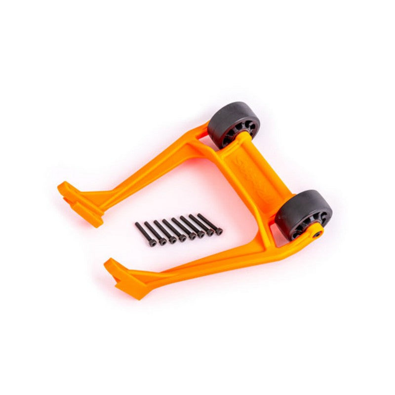 Kit wheelie bar Orange - Traxxas 9576T - Breizh Modélisme.