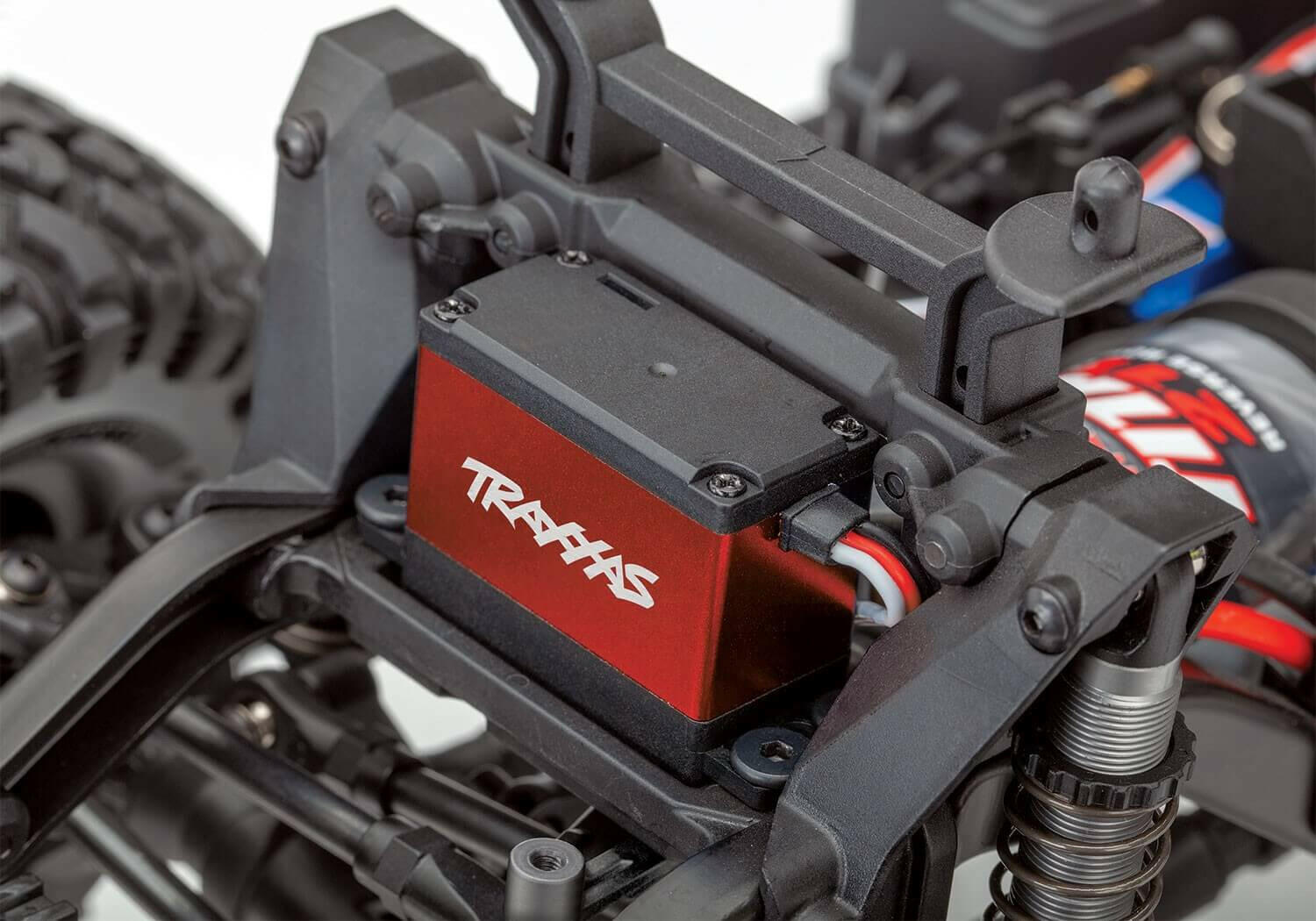 Servo Traxxas 2255 Digital Brushless 29Kg étanche, pignons métal - Breizh Modélisme.