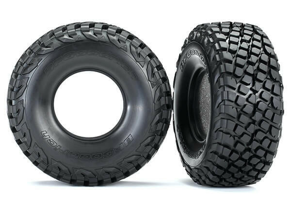 Traxxas 2 pneus UDR Unlimited BF Goodrich + mousse 8470 - Breizh Modélisme.