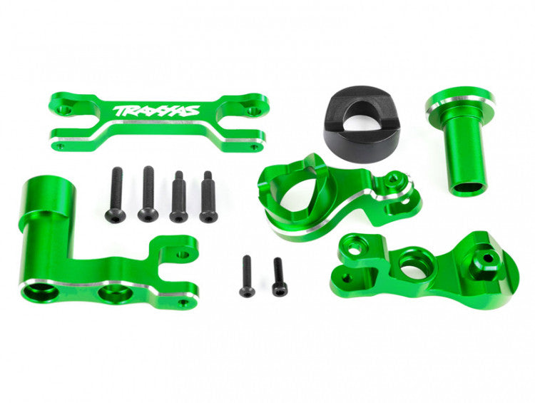 Traxxas 7843 Renvoi de servo en alu anodisé vert - Breizh Modélisme.