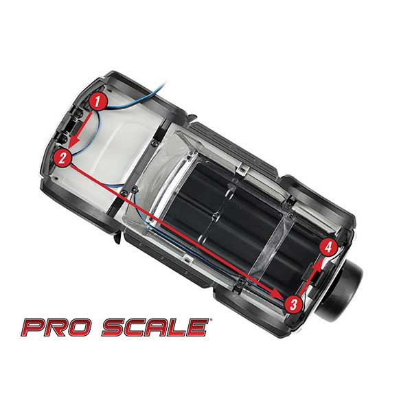 Traxxas 9783 Kit complet LED – Ford bronco – TRX-4M - Breizh Modélisme.