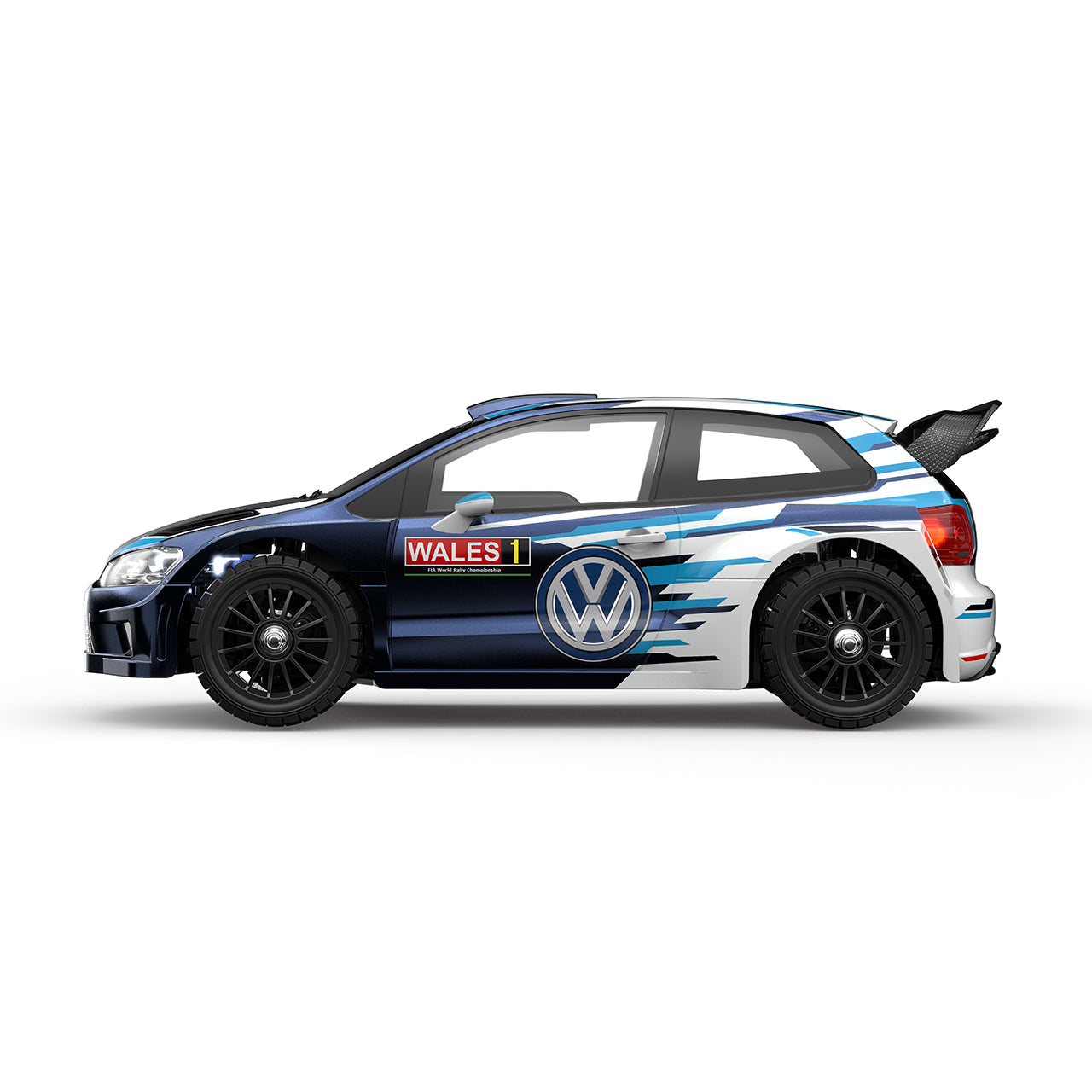 Voiture de rallye Volkswagen Polo R WRC 4WD RTR MJX Hyper GO 14304 1/14