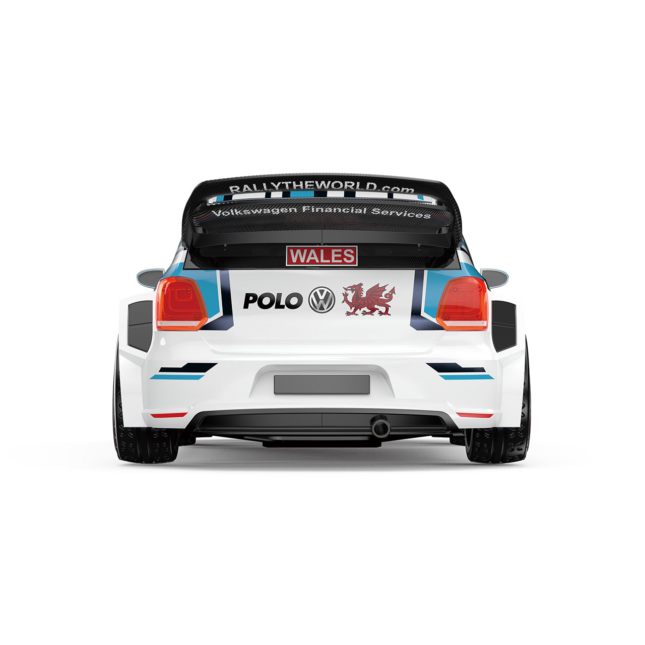 Voiture de rallye Volkswagen Polo R WRC 4WD MJX Hyper GO 7304 1/7