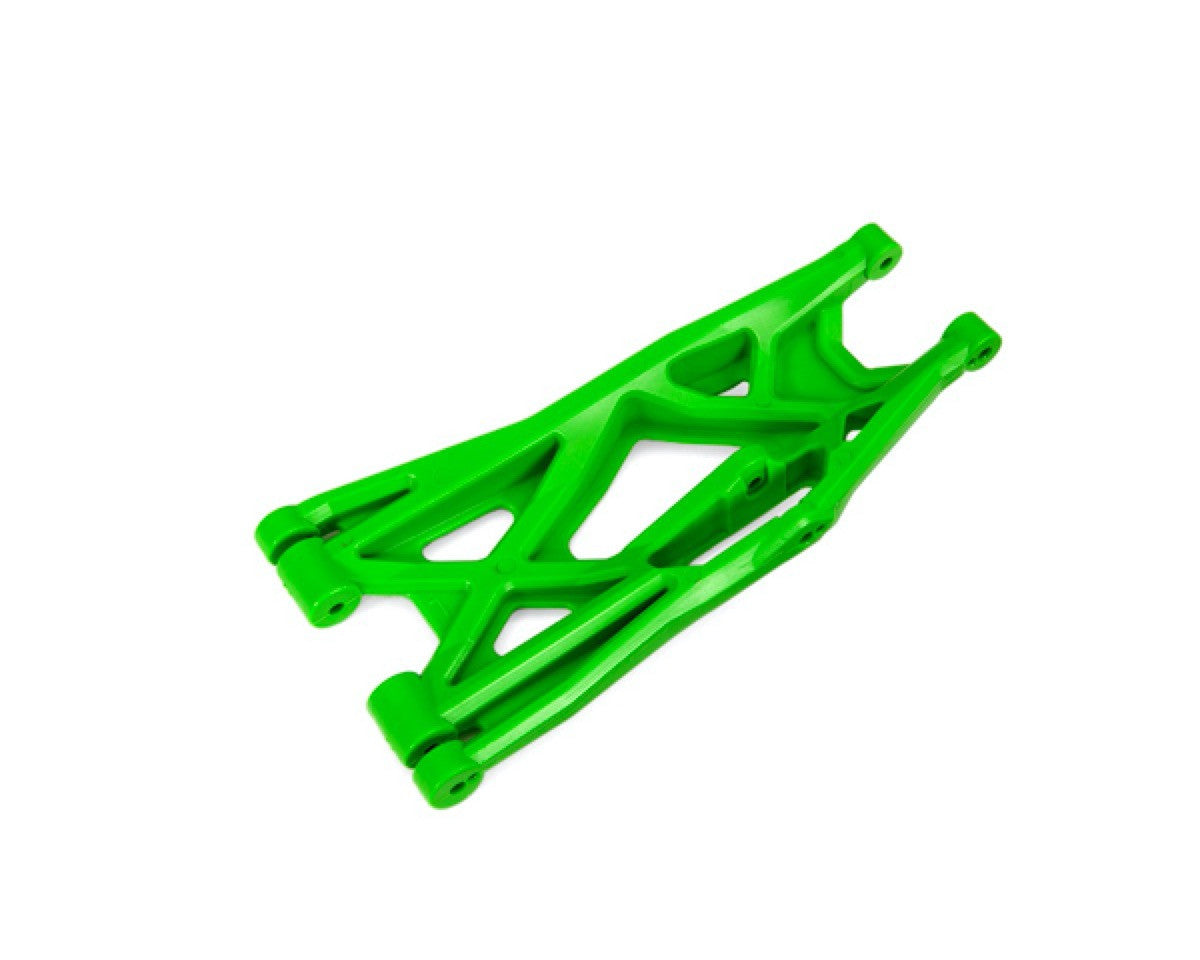 1 Triangle de suspension inférieurs gauche renforcés XMaxx - Traxxas 7831G Vert - Breizh Modélisme