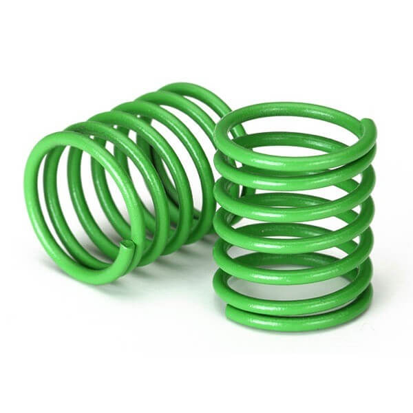 2 Ressorts d'Amortisseurs vert (x2) 4-Tec 2.0 - Traxxas 8362G - Breizh Modélisme