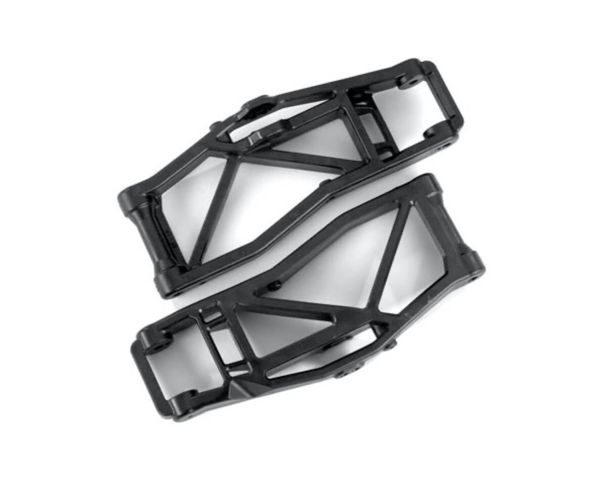 2 Triangles de suspension inférieur Traxxas 8999 WideMaxx noir - Breizh Modélisme