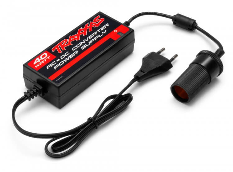 Alimentation Traxxas 2976G / 230VAC 12V 40W - Breizh Modélisme
