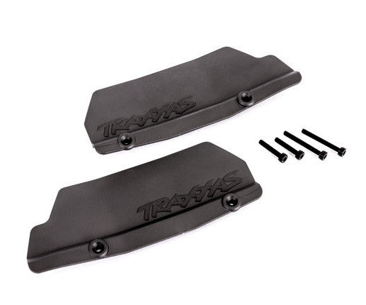 Bavettes de triangles noires Traxxas sledge 9519 - Breizh Modélisme.