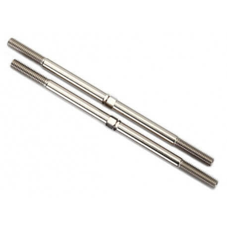 Biellettes acier avant/arrière 5mm (2) - Traxxas 8638 - Breizh Modélisme.
