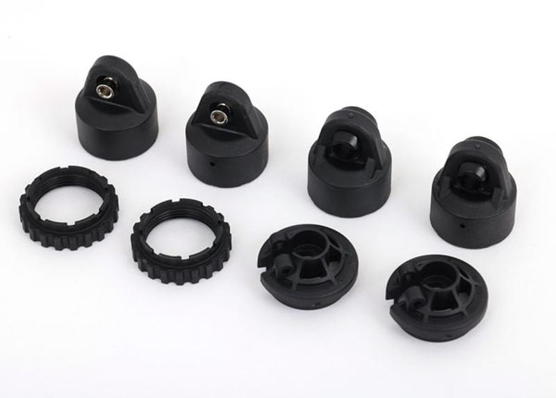Bouchons d'amortisseur gt-maxx (x2) Traxxas sledge 9664 - Breizh Modélisme.