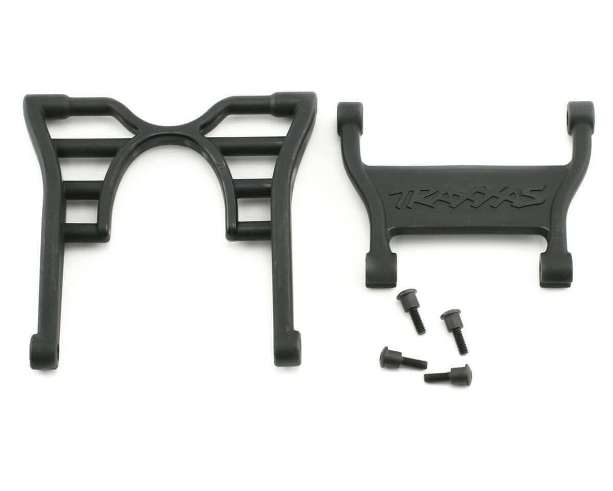 Bras de fixation de wheely bar et vis - Traxxas 4974 - Breizh Modélisme.
