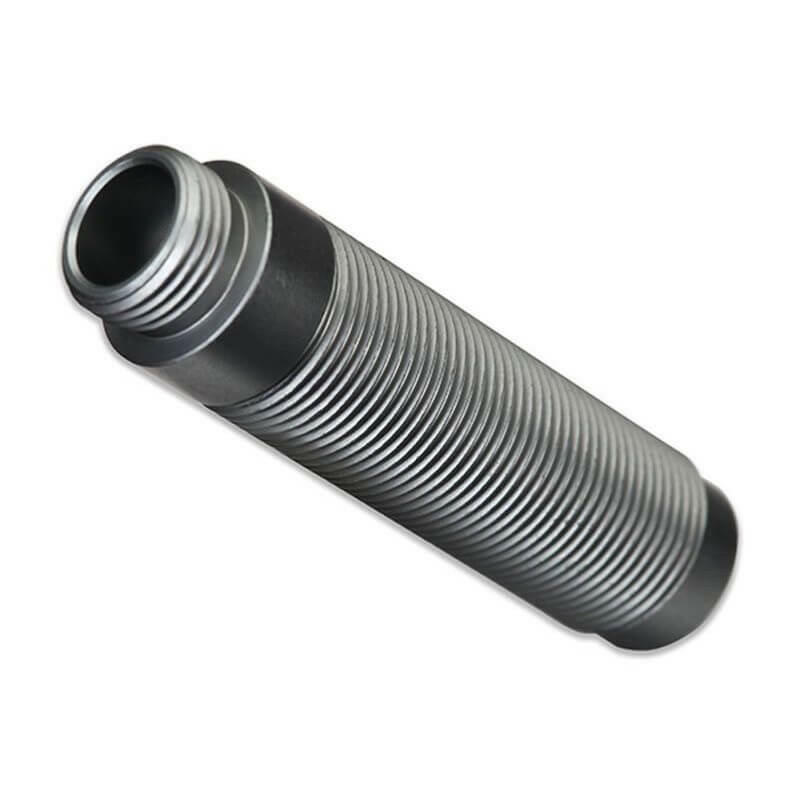 Corps d'amortisseur alu argent GTS 3x47mm - Traxxas 8266 - Breizh Modélisme.